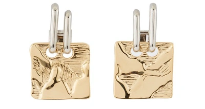 Shop Chloé Bonnie Earrings In Gold - Palladium