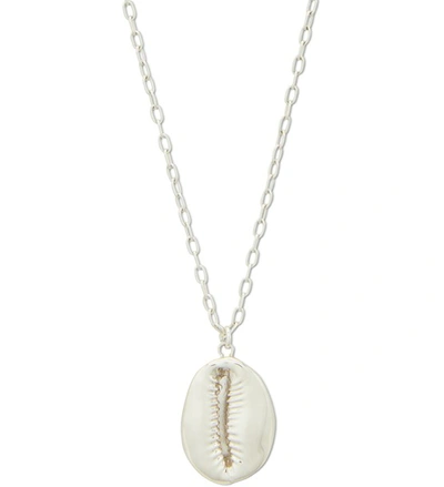 Shop Ambush Shell Necklace In Silver