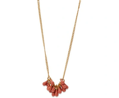 Shop Isabel Marant Necklace In Rosewood