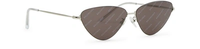 Shop Balenciaga Invisible Cat Sunglasses In 1444