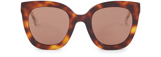 gucci havana oversized sunglasses