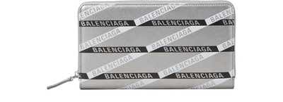 Shop Balenciaga Everyday" Continental Wallet In 1480