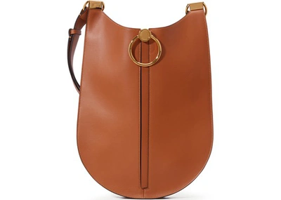 Shop Marni Earring Shoulder Bag In Cinnamon