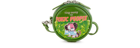 Marc Jacobs Round Zip Bag In Green Modesens
