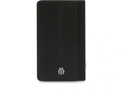 Shop Rimowa Leather Card Case In Black