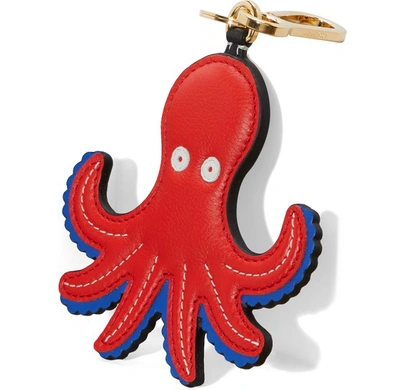 Shop Loewe Octopus Charm In Red Blue