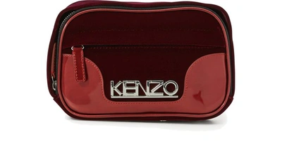 Shop Kenzo Kyoto Bumbag 'holiday Capsule' In Peony Red