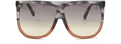Shop Loewe Filipa Sun Glasses In Grey/brown