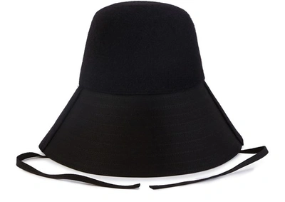 Shop Valentino Cult  Garavani Hat In Nero