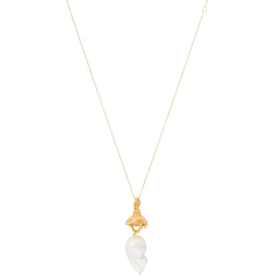 Shop Alighieri The Frozen Sun Necklace In Gold