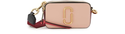 Shop Marc Jacobs The Snapshot Crossbody Bag In Rose Multi