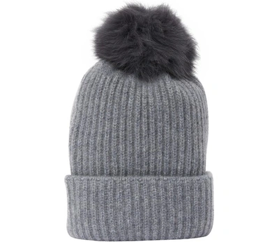 Shop Yves Salomon Cashmere Wool Hat In Black
