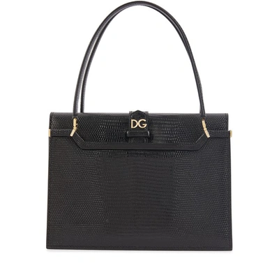 Shop Dolce & Gabbana Ingrid Small Hand Held Bag In Nero