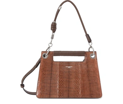 Shop Givenchy Whip Large Shoulder Bag In Cognac