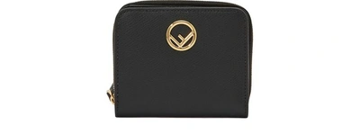 Shop Fendi F Is  Wallet In Nero