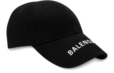 Shop Balenciaga Logo Hat In 1077