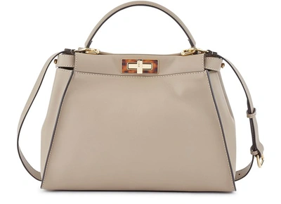 Shop Fendi Peekaboo In Tortora