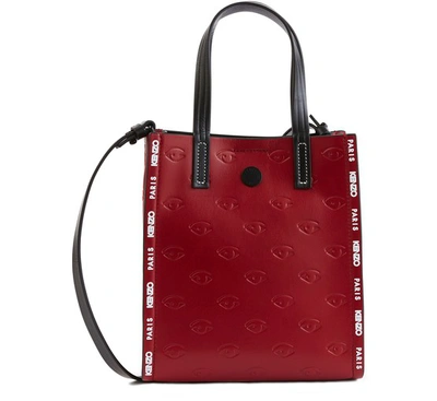 Shop Kenzo Shoulder Tote In Cerise