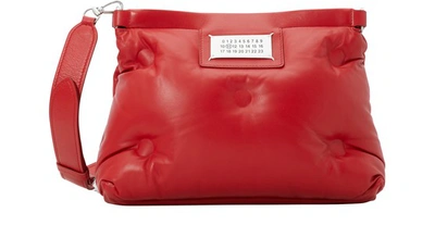 Shop Maison Margiela Glam Slam Small Bag In Haute Red