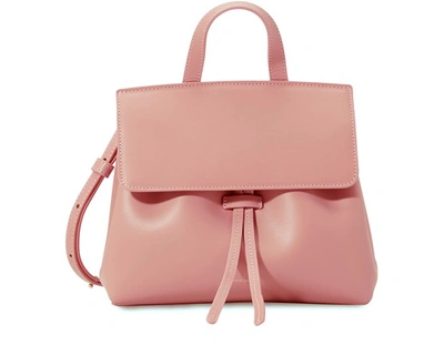 Shop Mansur Gavriel Mini Mini Lady Shoulder Bag In Blush