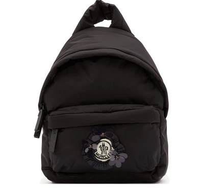 Shop Moncler Genius Moncler X Simone Rocha - Logo Backpack In Black