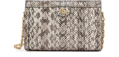 Shop Gucci Ophidia Small Shoulder Bag In Natural