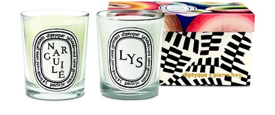 Shop Diptyque Narguile And Lys Candle Set 2x190g