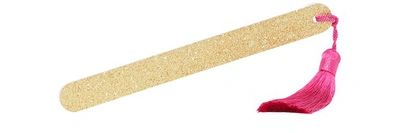 Shop Kure Bazaar Nail File In Lime Or Et Pompon Fushia