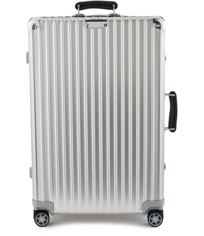 Shop Rimowa Classic Cabin Luggage In Silver