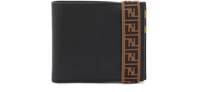 Shop Fendi Bi-fold Wallet In Black