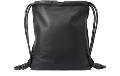Shop Loewe Yago Backpack In Black