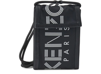 Shop Kenzo Iphone Pouch In Black