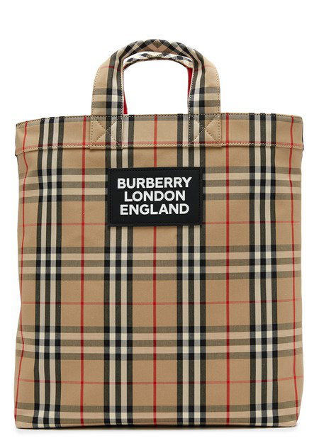 burberry vintage check tote