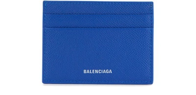 Shop Balenciaga Ville Leather Cardholder In 4260