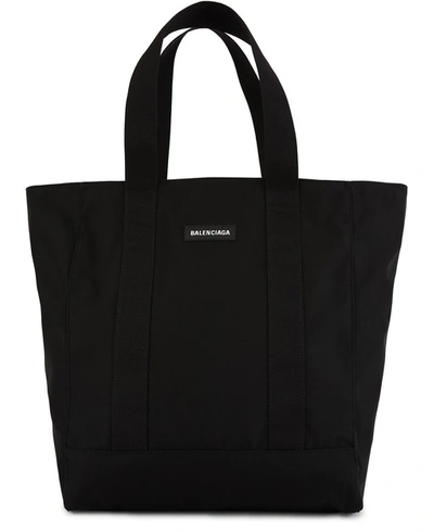 Shop Balenciaga Explorer Tote Bag In 1000