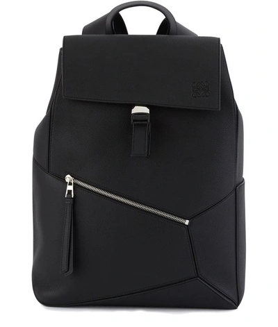 Shop Loewe Puzzle Backpack In Black