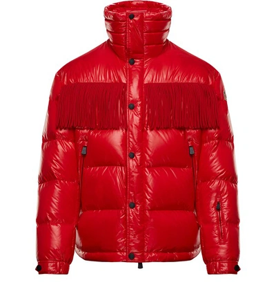 Shop Moncler Genius Grenoble - Arlaz Padded Jacket In Dark Red