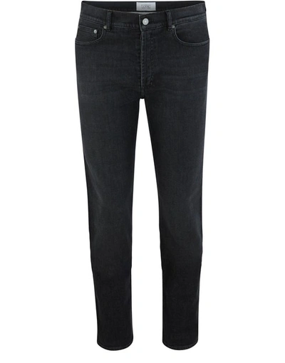 Shop Givenchy Slim Fit Denim Trousers In Black Vintage