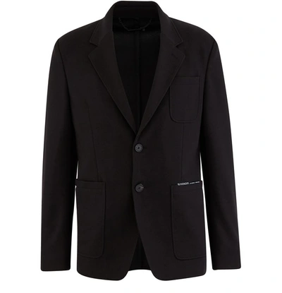 Shop Givenchy 3 Pocket Jacket In Black