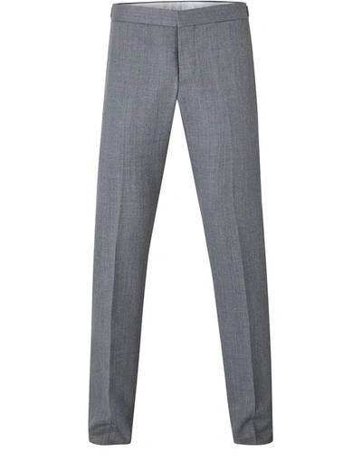 Shop Thom Browne Unconstructed Chinos In Med Grey