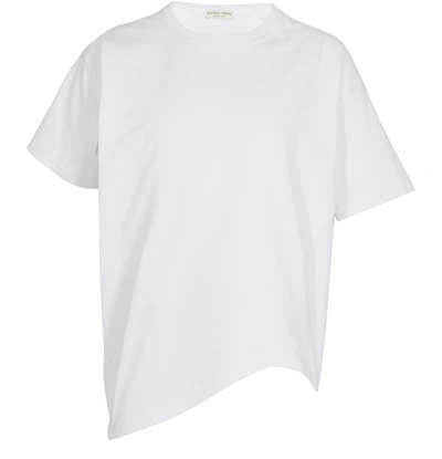 Shop Bottega Veneta Heavy Japanese Jersey T-shirt In White