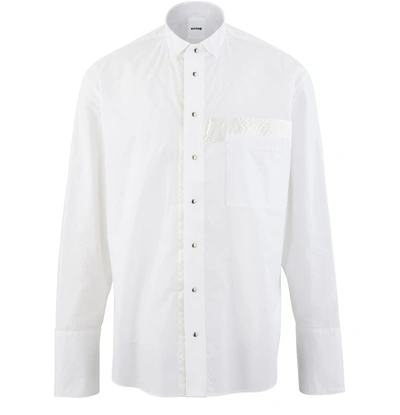 Shop Koché Wing Shirt In White