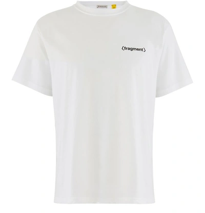 Shop Moncler Genius Fragment - T-shirt In White