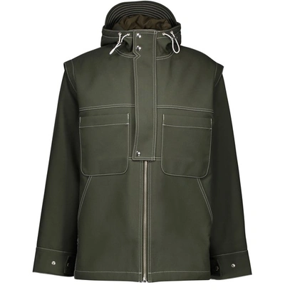 Shop Jacquemus Meunier Jacket In Dark Green