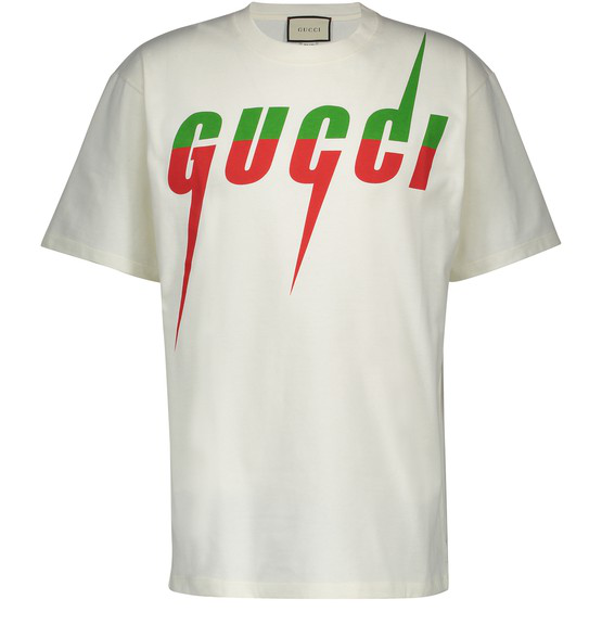 white lightning gucci shirt