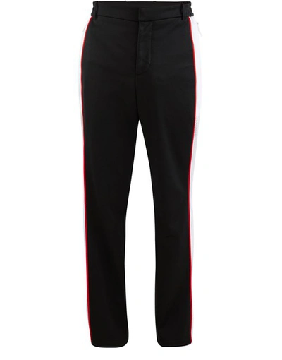 Shop Burberry Casual Trousers In Black