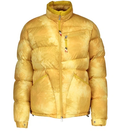 Shop Moncler Genius 1952 - Costes Tieanddye Down Jacket In Yellow