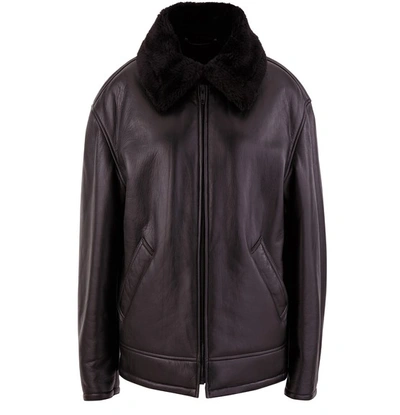 Shop Balenciaga Bomber Jacket In 1069