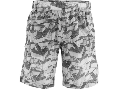 Shop Off-white Printed Swim Shorts In All Over Med