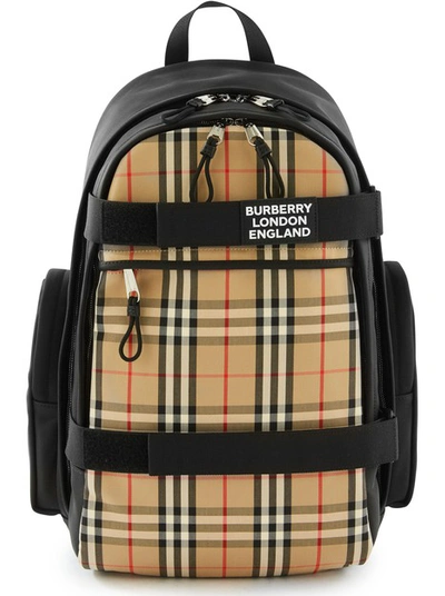 Shop Burberry Cooper Backpack In Archive Beige